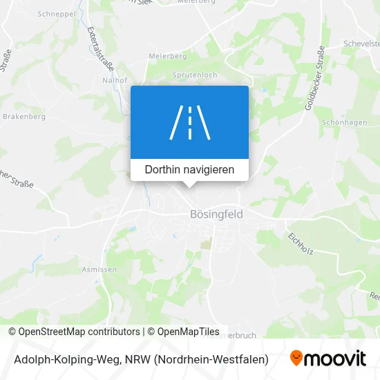 Adolph-Kolping-Weg Karte