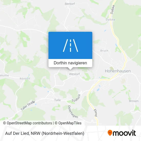 Auf Der Lied Karte