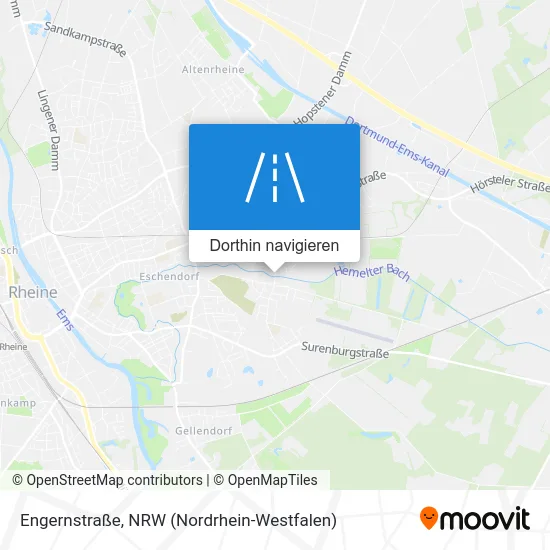 Engernstraße Karte