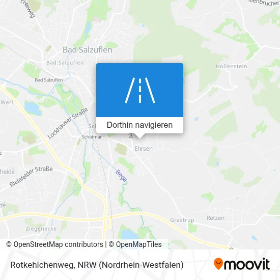 Rotkehlchenweg Karte