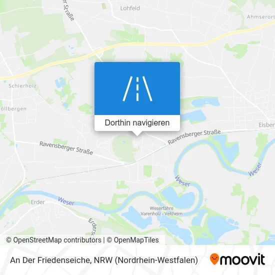 An Der Friedenseiche Karte