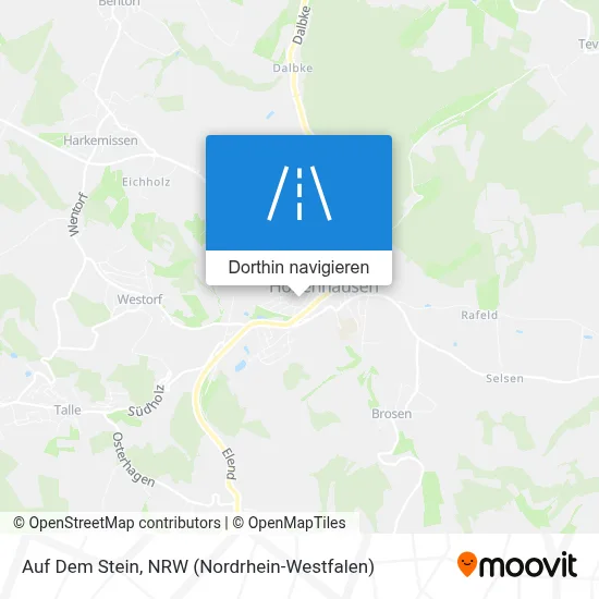 Auf Dem Stein Karte