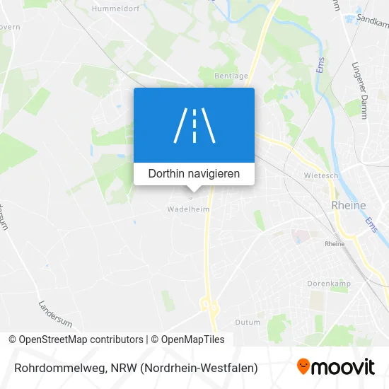 Rohrdommelweg Karte