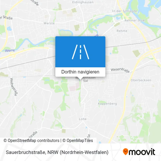 Sauerbruchstraße Karte