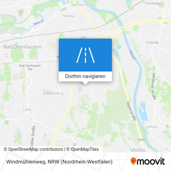 Windmühlenweg Karte