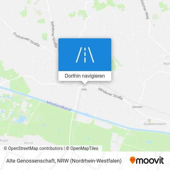 Alte Genossenschaft Karte