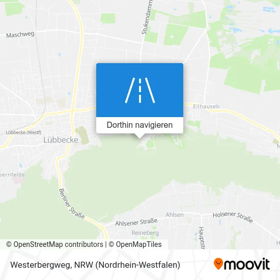 Westerbergweg Karte