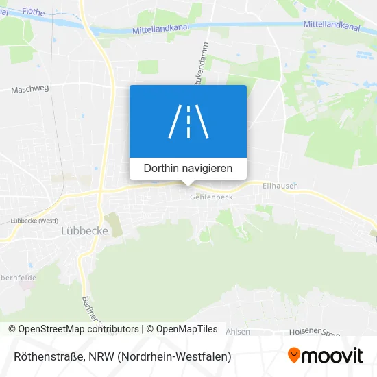 Röthenstraße Karte