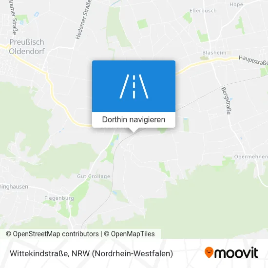 Wittekindstraße Karte