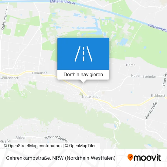 Gehrenkampstraße Karte