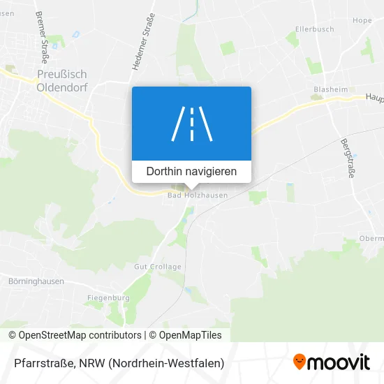 Pfarrstraße Karte