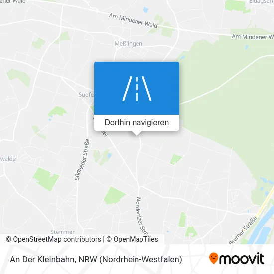 An Der Kleinbahn Karte