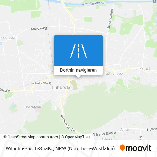 Wilhelm-Busch-Straße Karte