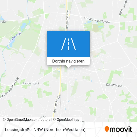 Lessingstraße Karte