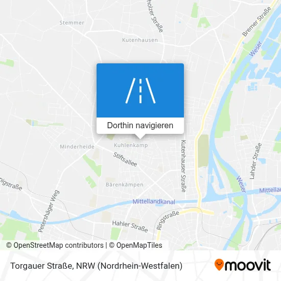 Torgauer Straße Karte