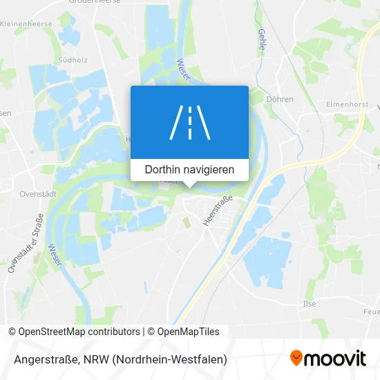 Angerstraße Karte