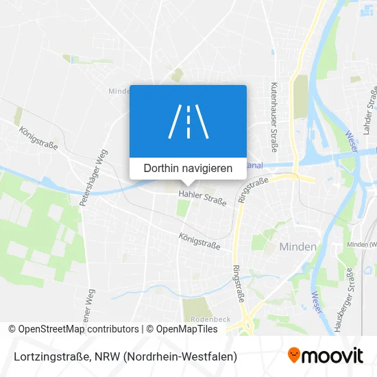 Lortzingstraße Karte