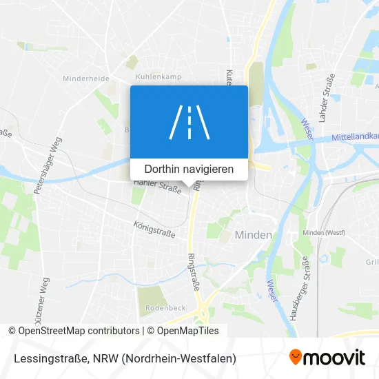 Lessingstraße Karte