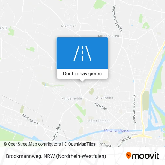 Brockmannweg Karte