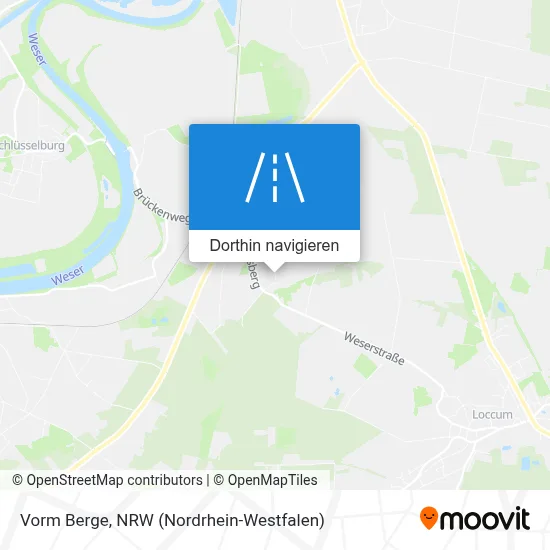 Vorm Berge Karte