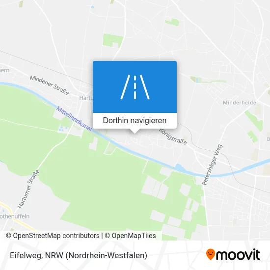Eifelweg Karte