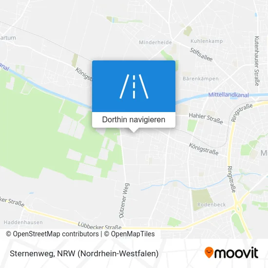 Sternenweg Karte