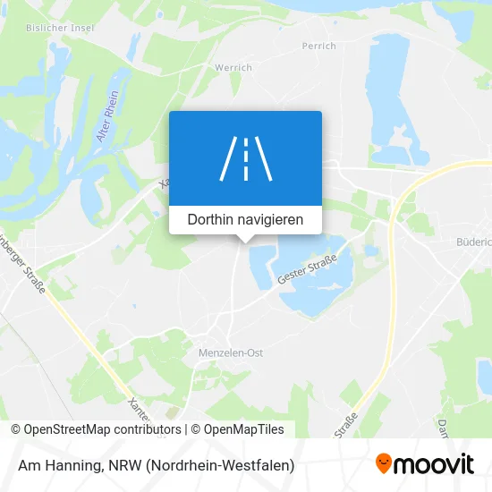Am Hanning Karte