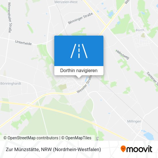 Zur Münzstätte Karte