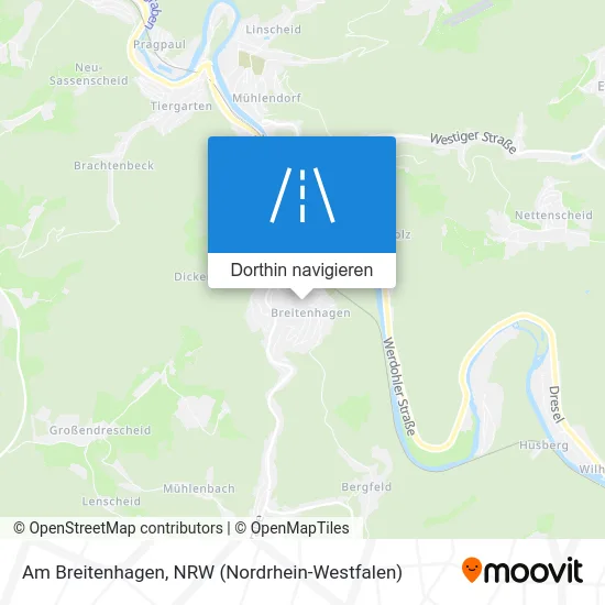 Am Breitenhagen Karte
