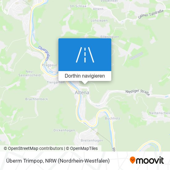 Überm Trimpop Karte