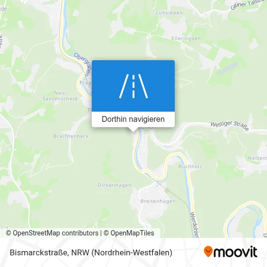 Bismarckstraße Karte