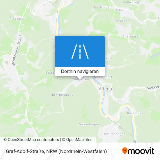 Graf-Adolf-Straße Karte