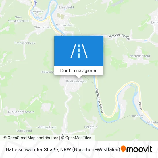 Habelschwerdter Straße Karte