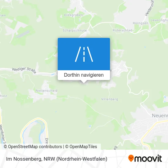 Im Nossenberg Karte