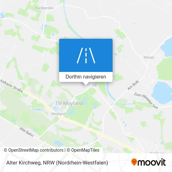 Alter Kirchweg Karte