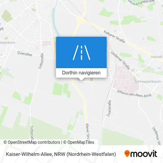 Kaiser-Wilhelm-Allee Karte