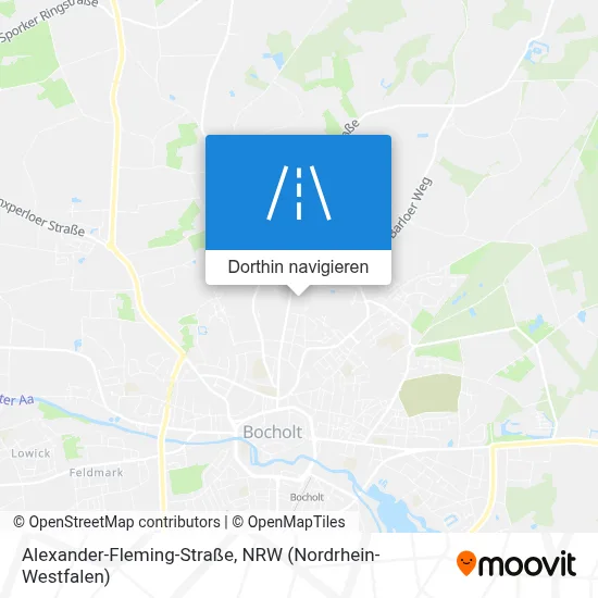 Alexander-Fleming-Straße Karte