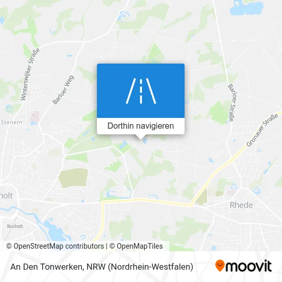 An Den Tonwerken Karte