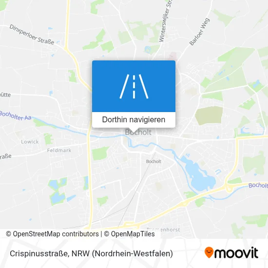Crispinusstraße Karte