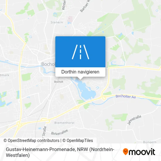 Gustav-Heinemann-Promenade Karte