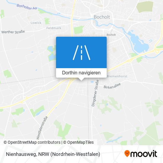 Nienhausweg Karte