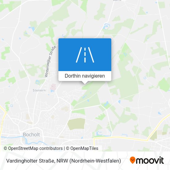 Vardingholter Straße Karte