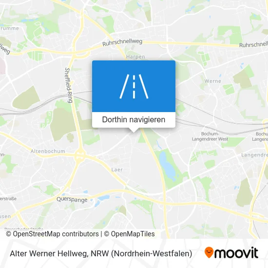 Alter Werner Hellweg Karte