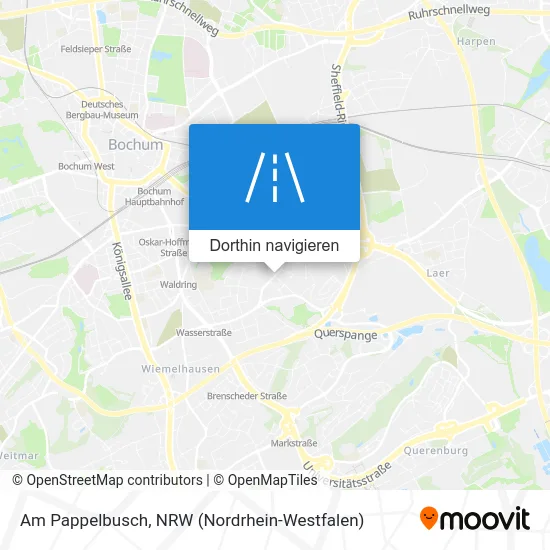 Am Pappelbusch Karte