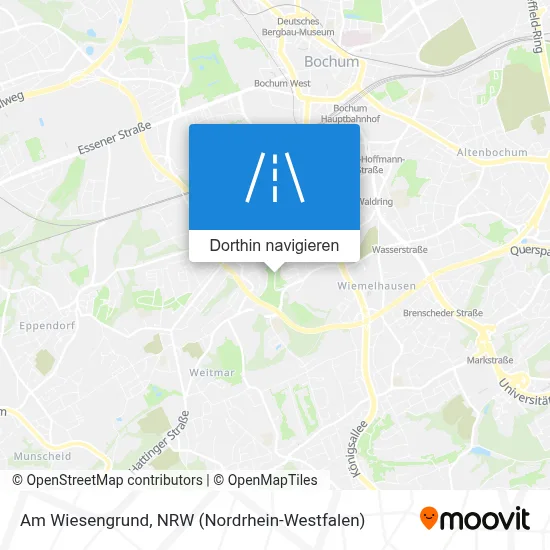 Am Wiesengrund Karte