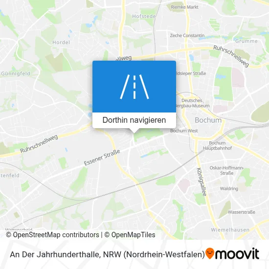 An Der Jahrhunderthalle Karte