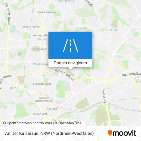 An Der Kaiseraue Karte