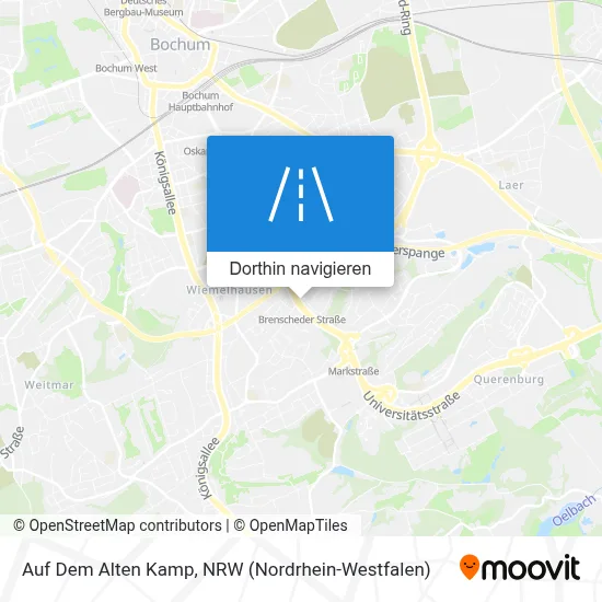 Auf Dem Alten Kamp Karte