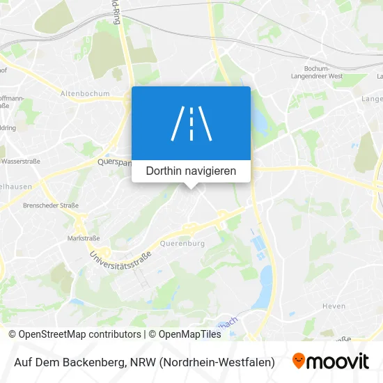 Auf Dem Backenberg Karte