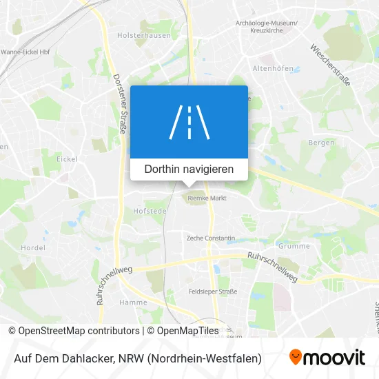 Auf Dem Dahlacker Karte